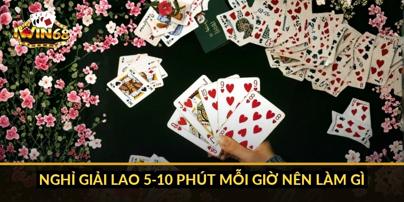 Nghỉ giải lao 5-10 phút mỗi giờ nên làm gì?